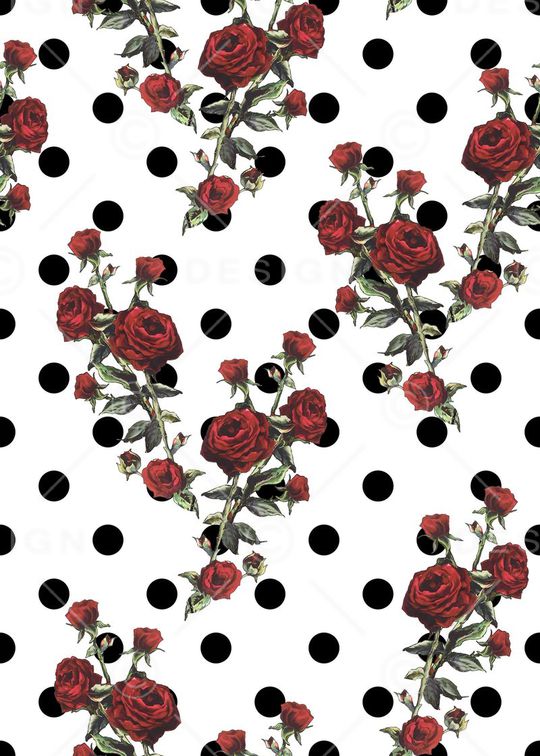 波点大牌玫瑰花 女装 衬衣 连衣裙 雪纺 印花 几何 碎花 小碎花 大花 方块 衬衫印花 简单 时尚 大牌 潮流印花 女装印花 传统印花 T恤印花 波点 圆点印花华亿平台图片