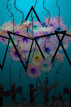 海底世界印花华亿平台图片