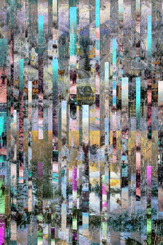 复古印花华亿平台图片