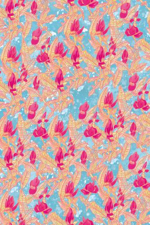 手绘印花华亿平台图片