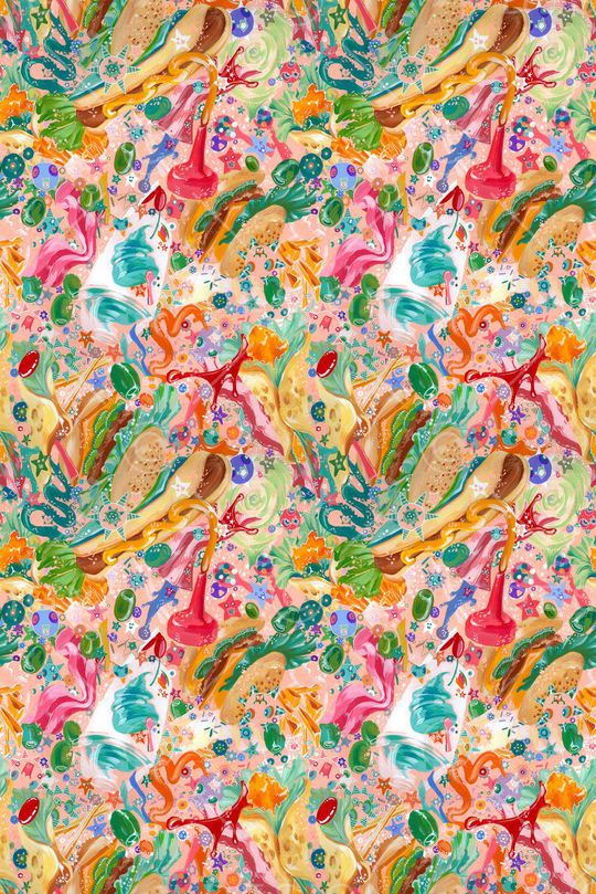 趣味印花华亿平台图片