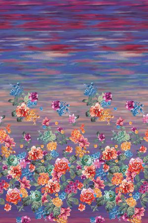 手绘印花华亿平台图片