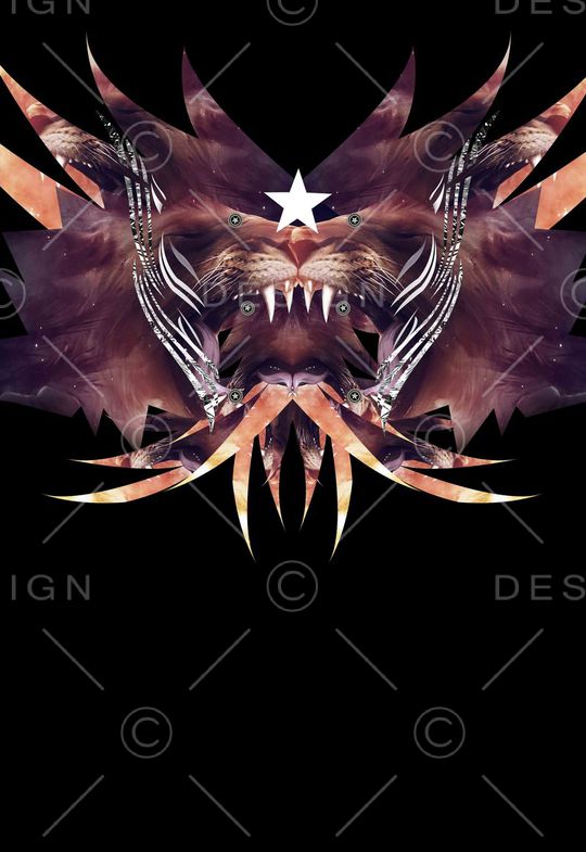 潮流时尚印花华亿平台图片