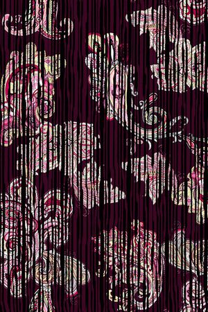 几何印花华亿平台图片