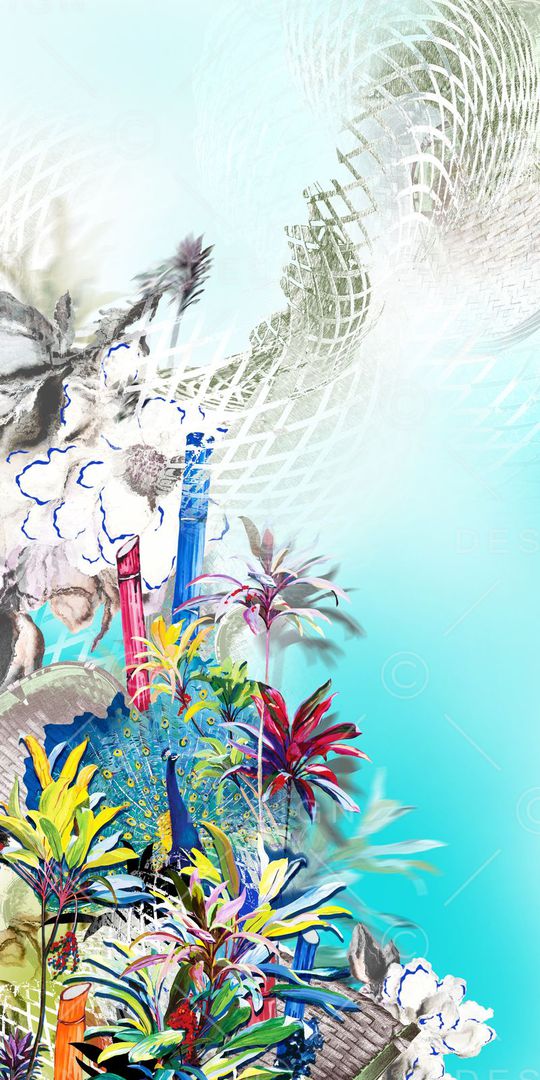 定位花印花华亿平台图片