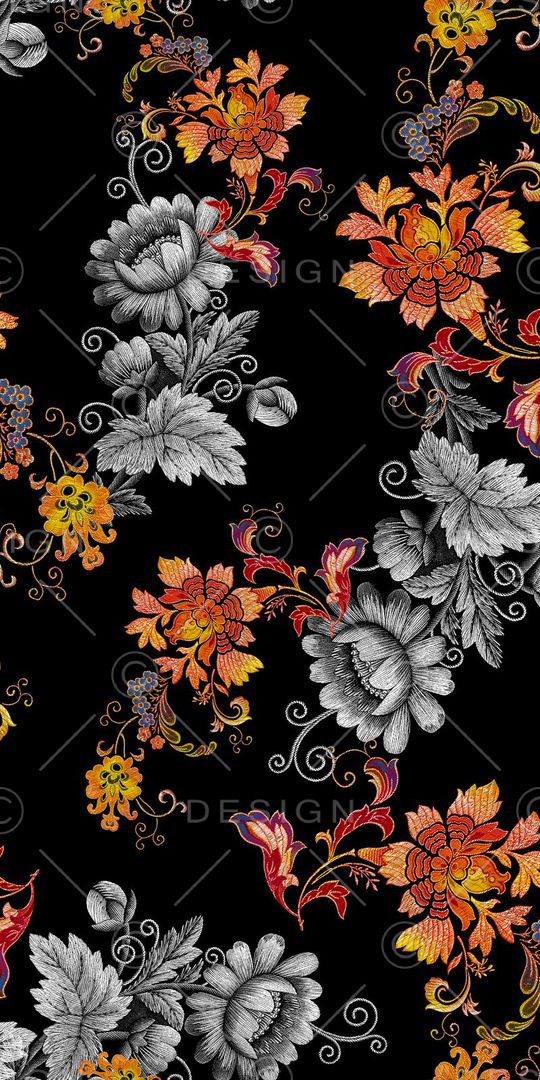 复古大气印花华亿平台图片