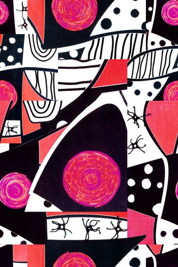 476666-抽象 油画 解构 拼贴 组合 秋冬