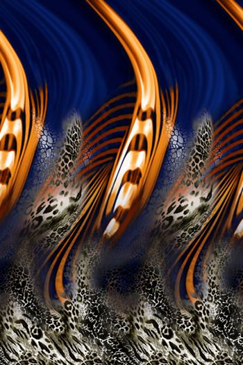 波西米亚印花华亿平台图片