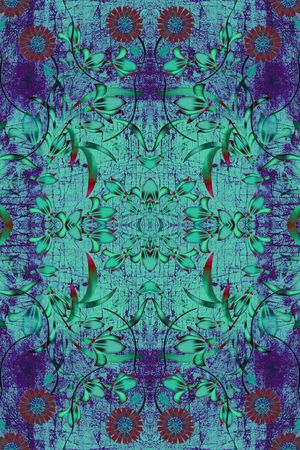 抽象印花华亿平台图片