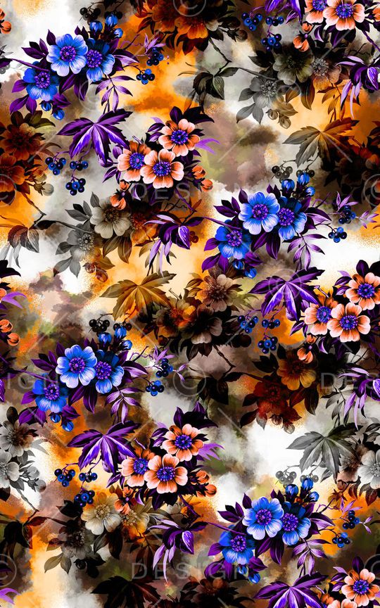 满地印花印花华亿平台图片