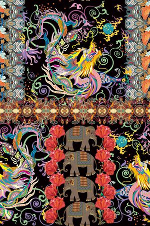 潮流大牌印花华亿平台图片