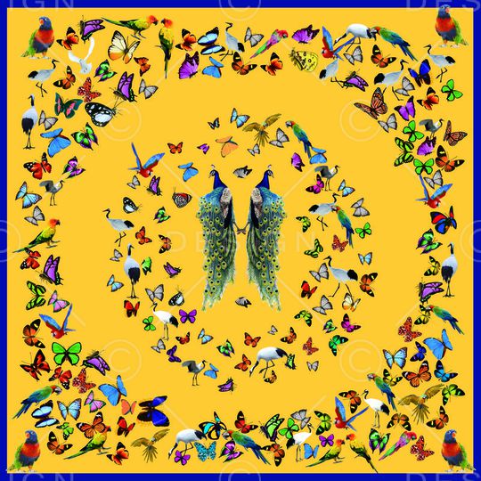 潮流大牌印花华亿平台图片