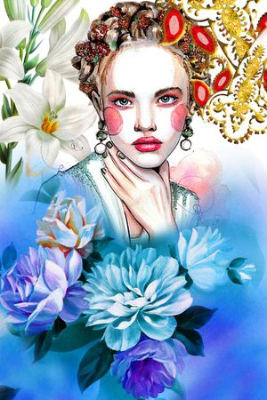 MAX-定位欧美民族风印花华亿平台图片