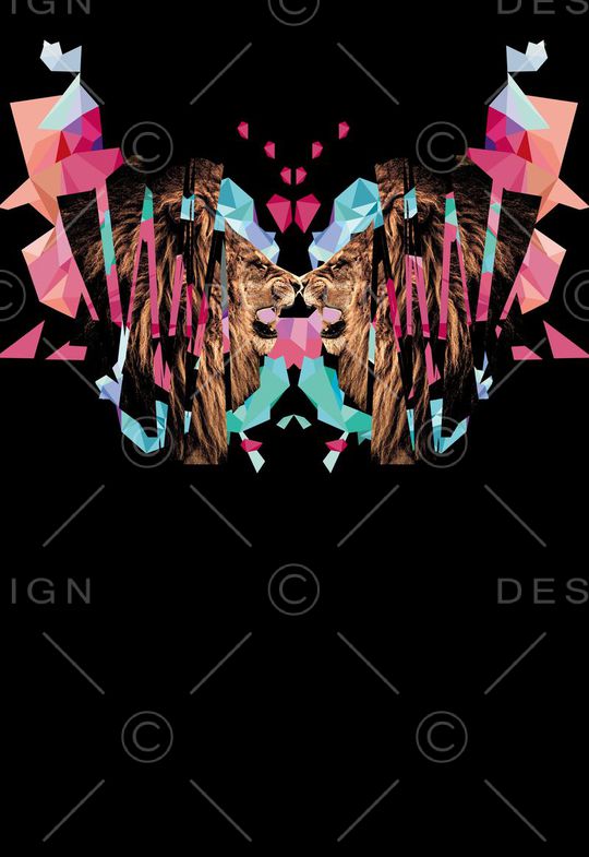 潮流时尚印花华亿平台图片