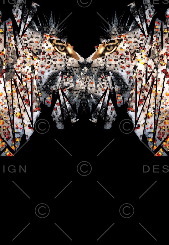 潮流时尚印花华亿平台图片