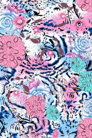 柔雅印花华亿平台图片