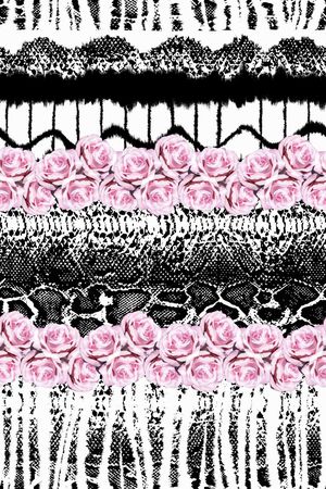 甜美印花华亿平台图片