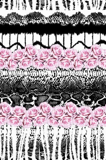 477088-蛇皮纹加玫瑰花组