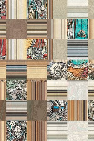 壁画印花华亿平台图片