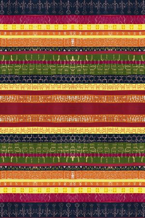 Ikat印花华亿平台图片