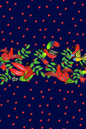 手绘印花华亿平台图片