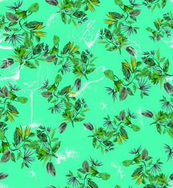 477165-潮流时尚热带花卉