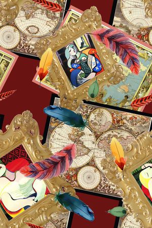 地图印花华亿平台图片