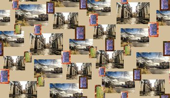 477220-时尚潮流风景照片墙花卉