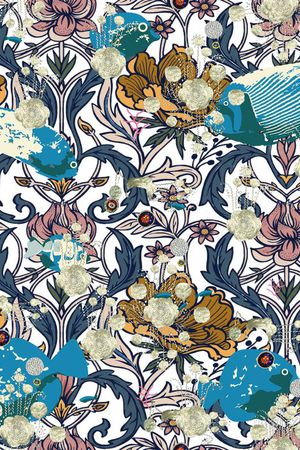 花草印花华亿平台图片