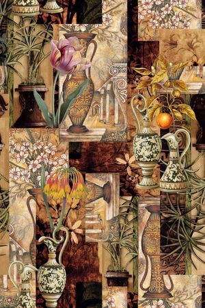 抽象印花华亿平台图片