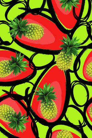 时尚活力印花华亿平台图片