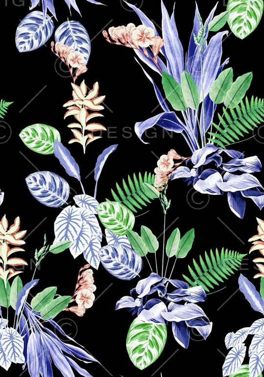 夏威夷印花华亿平台图片