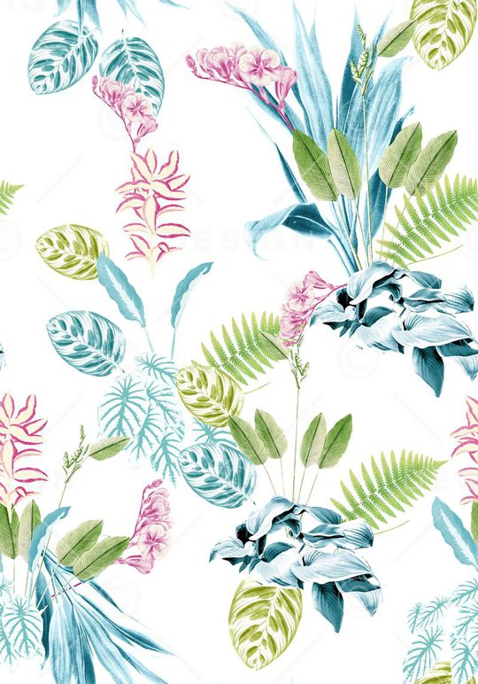 夏威夷印花华亿平台图片