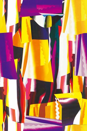 潮流大牌印花华亿平台图片