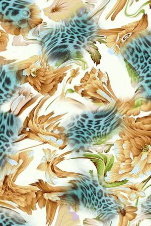 抽象印花华亿平台图片