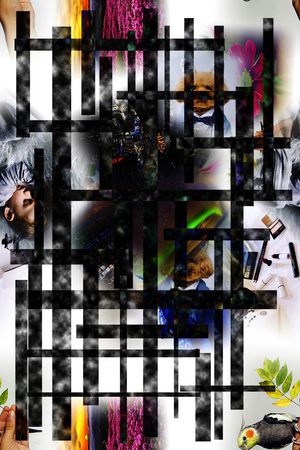 抽象印花华亿平台图片