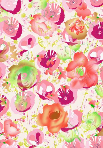 浪漫印花华亿平台图片