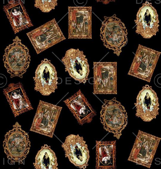 D&G风格印花华亿平台图片