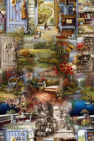 油画印花华亿平台图片