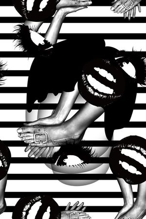 潮牌印花华亿平台图片