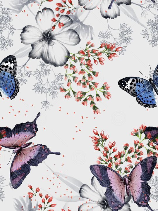 水墨印花华亿平台图片