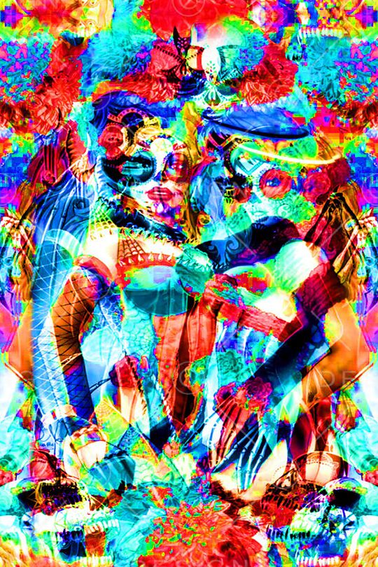 鲜艳印花华亿平台图片