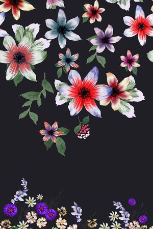 花瓣印花华亿平台图片