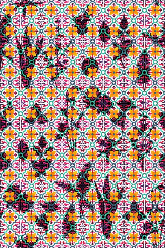 欧式印花华亿平台图片