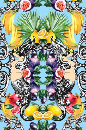 清爽定位印花华亿平台图片