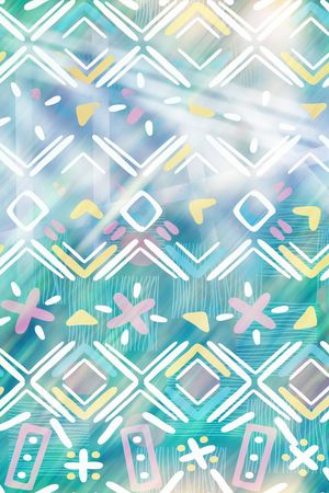 彩绘印花华亿平台图片