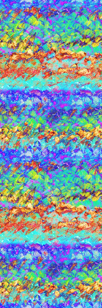 478012-抽象风景丝巾长巾女士秋冬装