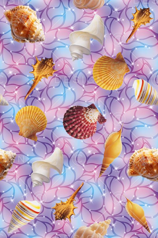 贝壳印花华亿平台图片