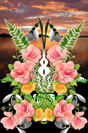 时尚定位印花华亿平台图片