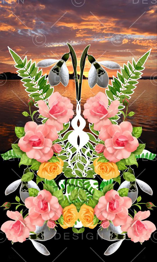 时尚定位印花华亿平台图片